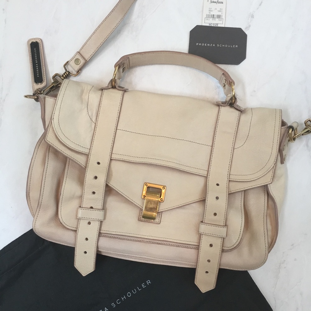 Proenza Schouler PS1 Medium in Ivory